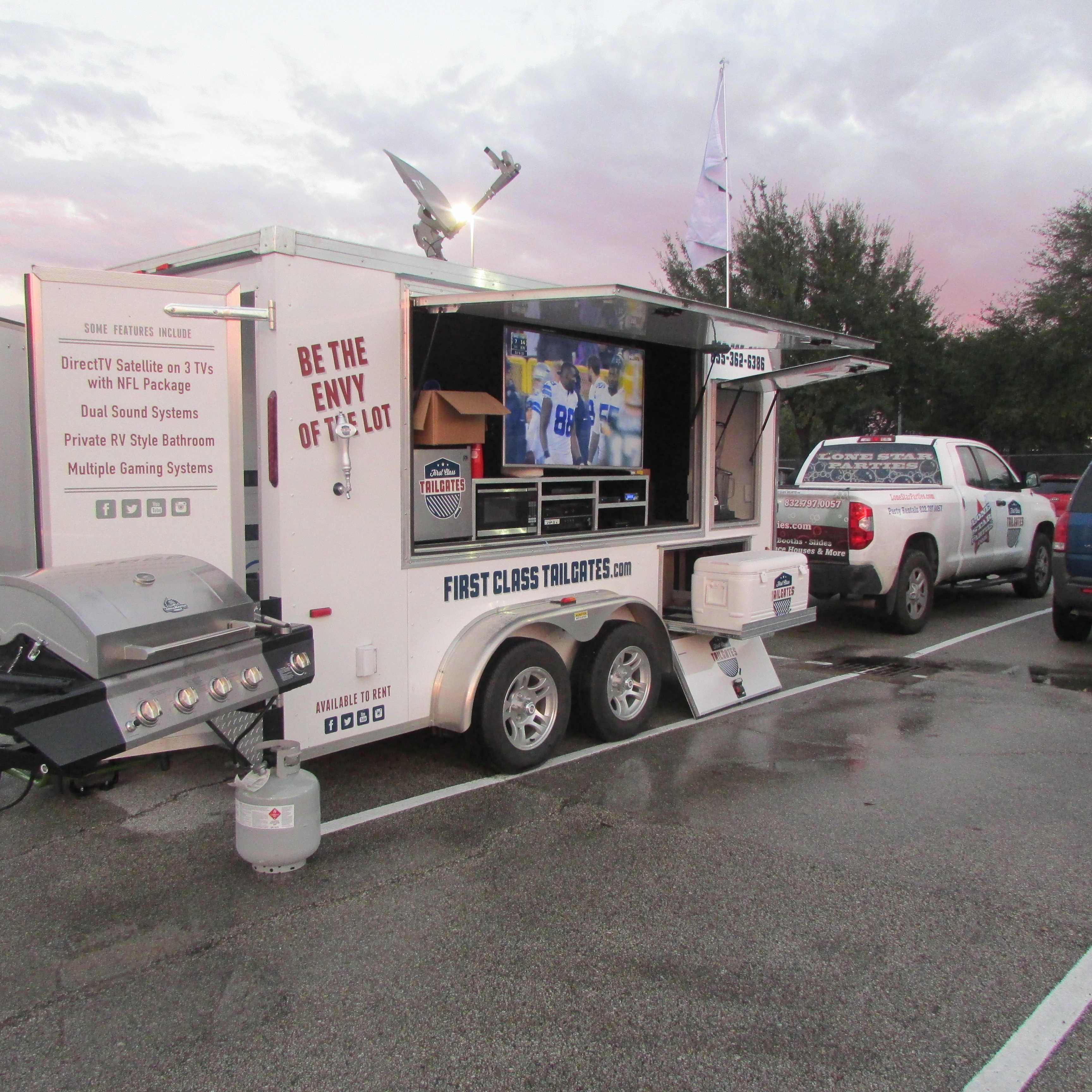 Dallas tailgate rentals